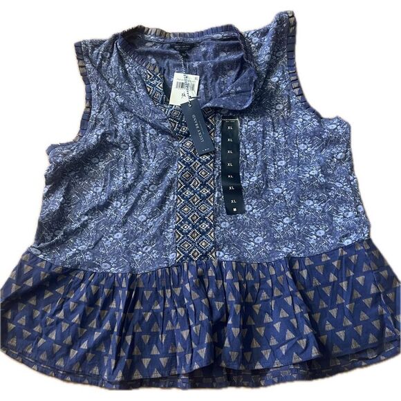 Lucky Brand Tops - Lucky Brand NWT Boho Tank Women’s Size XL